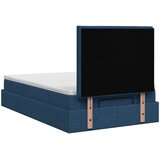  Krevet od pjene s madracem i LED-om Plava 120 x 200 cm Tkanina | shoptok.hr