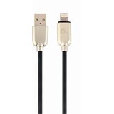 Gembird CC-USB2R-AMLM-1M Premium gumijast 8-pinski polnilni in podatkovni kabel 1 m črn, (5000491595) Cene