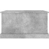  Kutija za pohranu boja betona 70 x 40 x 38 cm konstruirano drvo | shoptok.hr