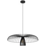 Eglo 390216 - visilica na sajli champerico 1xE27/60W/230V 77 cm crna | Eponuda.com