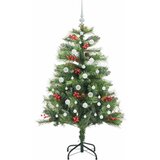  Umjetno božićno drvce 150 LED lampica Topla bijela PVC i metal | shoptok.hr