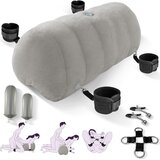 SuperLove Inflatable Sex Pillow with Dildo Mount & Cuffs Grey Cijene