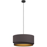 Eglo 39931 - Luster na sajli MANDERLINE 1xE27/40W/230V braon/zlatna Slike