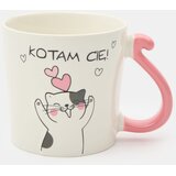Sinsay Šalica s mačjim motivom i natpisom | shoptok.hr