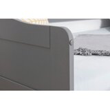 MID.YOU Raztegljiva Postelja Melinda, 90x200, Bor, Siva, Masivna | Shoptok.si