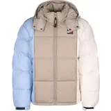 Tommy Jeans Zimska jakna 'Alaska' boja pijeska / toplo smeđa / svijetloplava