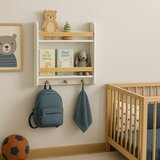 Kinder Home dečija polica - zid sa policama i vešalicama, bela | Eponuda.com