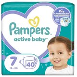 Pampers plenice Active Baby, velikost 7 (15+ kg), 40 kosov Cene