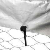 Vanjski kavez za pse s krovom 600 x 200 x 150 cm | shoptok.hr