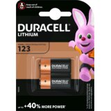 Duracell Baterija litijumska CR123A, 3V, blister 2 kom. - CR123A B2 | shoptok.hr