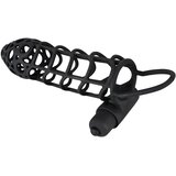 Black Velvets Sleeve Navlaka za penis, Vibrirajuća, 10 režima rada, 14cm | Eponuda.com