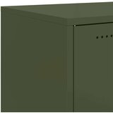 vidaXL TV ormarić maslinastozeleni 68x39x43,5 cm hladno valjani čelik | shoptok.hr