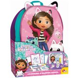 Lisciani Gabby's Dollhouse ruksak sa setom za crtanje | shoptok.hr