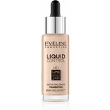 Eveline Cosmetics Liquid Control tekući puder s kapaljkom nijansa 002 Soft Porcelain 32 ml
