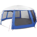  Šator za bazen s uklonjivim letvicama i mrežastim stjenkama Plava 690 x 690 cm | Shoptok.si