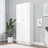 Ormarić za knjige bijeli 82,5x30,5x185,5 cm konstruirano drvo | shoptok.hr