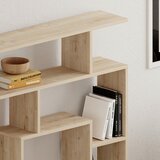 Livetastic Knjižna Omara Labirent, Barva Hrasta | Shoptok.si