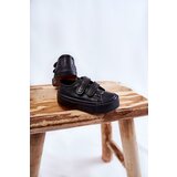 Big Star Children's Leather Sneakers With Velcro | ePonuda.com