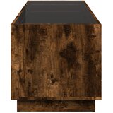  Stolić s beskonačnim LED svjetlima boja hrasta 90x50x50 cm | shoptok.hr