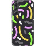  torbica silikonska print za samsung A546B galaxy A54 5G happy lines gray | ePonuda.com