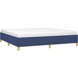  Posteljni okvir modra 200x200 cm blago, (20726584) | Shoptok.si