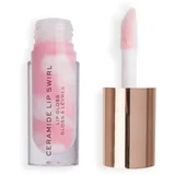 Revolution glos za ustnice - Lip Swirl Ceramide Gloss - Pure Gloss Clear