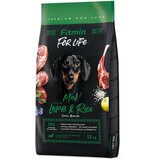 Fitmin Dog For Life Mini jagnjetina & riž - Varčno pakiranje: 2 x 12 kg | shoptok.hr
