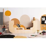 Adeko Dječji krevet s prostorom za odlaganje 180x200 cm u prirodnoj boji RIKO –