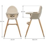 Kinderkraft Hranilica Fini 2 2u1, Beige | Eponuda.com