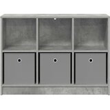  Kreveta s ladicama Betonski sivi 88,5 x 27,5 x 63,5 cm | shoptok.hr