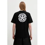 Majice s kratkimi rokavi WHEEL SS TEE Črna