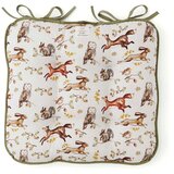 Cooksmart ® Bombažna sedežna blazina 40x43 cm Forest Fable – Cene
