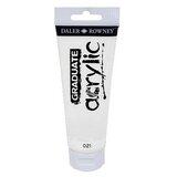 DALER ROWNEY akrilna boja GRADUATE 120 ml | 020 Pearlescent white | ePonuda.com
