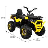 Quad na akumulator ATV Desert 4x4 - žuti | shoptok.hr