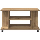 TV ormarić s kotačićima Artisan hrast 80x40x45 cm izrađeno drvo | Eponuda.com