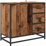  Set namještaja za kupaonicu 4 kom. Staro drvo 65 x 33 x 60 cm | shoptok.hr