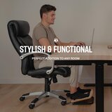 COREMINDED Ergonomski nastavljiv podnožnik za pod mizo iz masivnega lesa | Shoptok.si