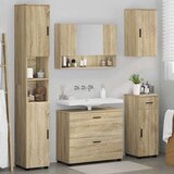  Set namještaja za kupaonicu 5 pcs sonoma hrast 30 x 35 x 192 cm | shoptok.hr
