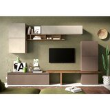 LC Mobili Moderna zidna jedinica za TV, duljina 290 cm, INFINITY 2.0 900019-AGBRMR u