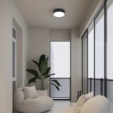 Immax NEO 07200L - LED prigušiva svetiljka RONDATE LED/18W/230V crna Tuya + daljinski upravljač | Eponuda.com