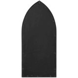  Vrtno ogledalo crno 100 x 45 cm željezno za vanjsku upotrebu | shoptok.hr