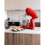 Smeg SMF05RDEU kuhinjski aparat crveni u 50-ih godina stila, 1000 W, 4,8 litara posuda za miješanje i pribor | shoptok.hr