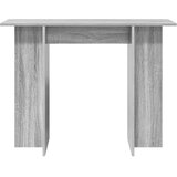  Konzolni stol Siva sonoma 100 x 30 x 75 cm Konstruirano drvo | shoptok.hr
