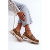 S. BARSKI Women's Suede Moccasins with Decoration D&A | Shoptok.si