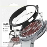 Ringke ETUI SLIM 2-PACK ZA GALAXY WATCH 6 CLASSIC 43 MM CLEAR BLACK, (21973575) | Shoptok.si