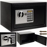  Varnostni XL digitalni elektronski sef 200x 310x200mm črn 10L + ključ Cene