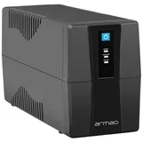 ups lite 850VA, 480W, 2X 230V schuko out, led (HL/850F/LED/V2)
