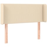  Uzglavlje s ušima krem 103x16x78/88 cm od tkanine | shoptok.hr