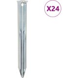  Klinovi za šator 24 kom 17 cm Ø 20 mm od pocinčanog čelika | Eponuda.com