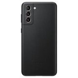 Samsung original usnjen ovitek ef-vg996lbe za galaxy s21 plus g996 - zaščita zadnjega dela - črn Cene